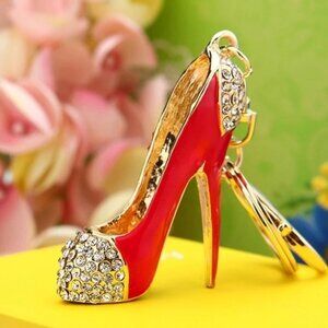 High Heel Platform Shoes keychain